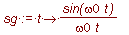 sg := proc (t) options operator, arrow; sin(omega0*...